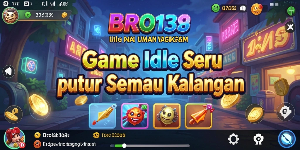 Tampilan gameplay <strong>BRO138</strong> yang sederhana dan menarik.