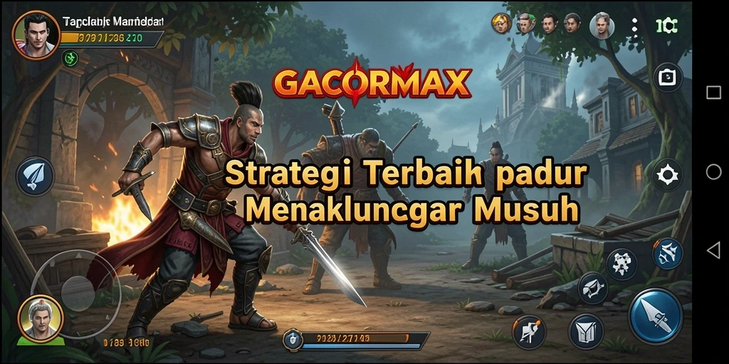 Tampilan menarik dari gameplay GACORMAX yang penuh strategi.