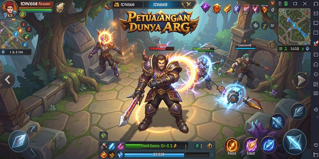 Gameplay seru di IDN668 dengan aksi dan petualangan yang mendebarkan.