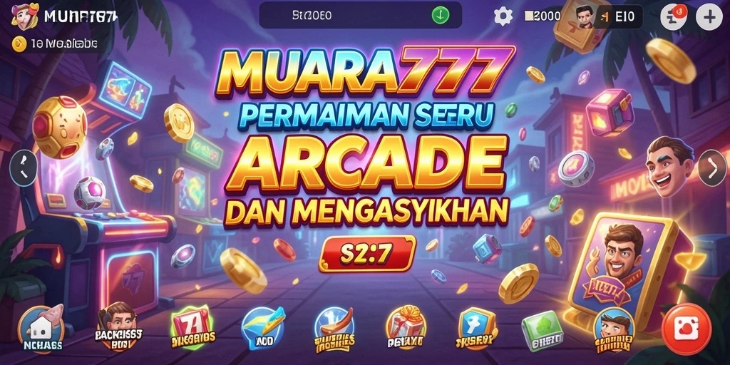 Tampilan gameplay MUARA777 yang menarik dan penuh warna.
