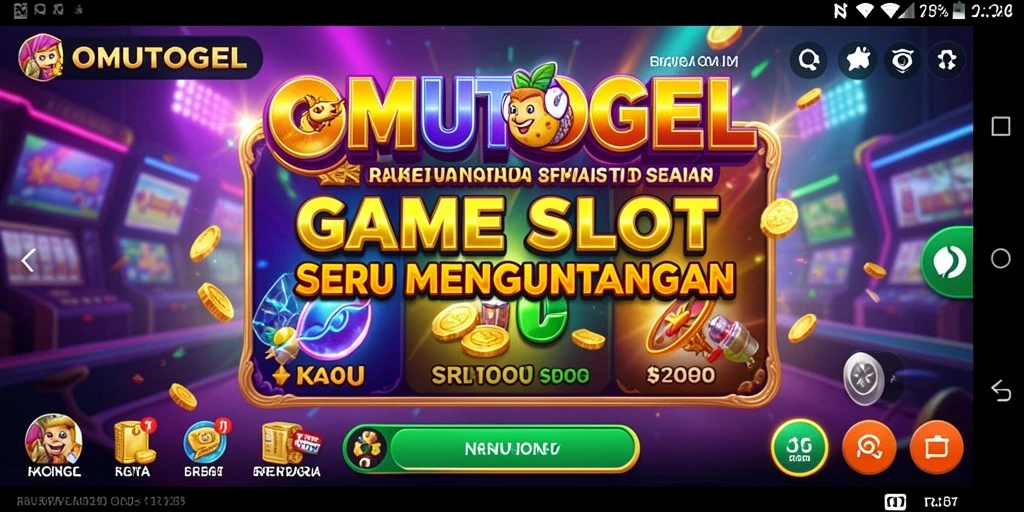 Gameplay Slot seru dengan berbagai tema menarik di OMUTOGEL.