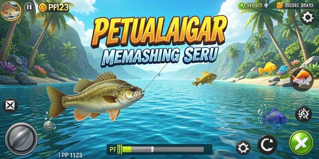 Tangkapan ikan besar dalam pengalaman memancing yang menyenangkan.