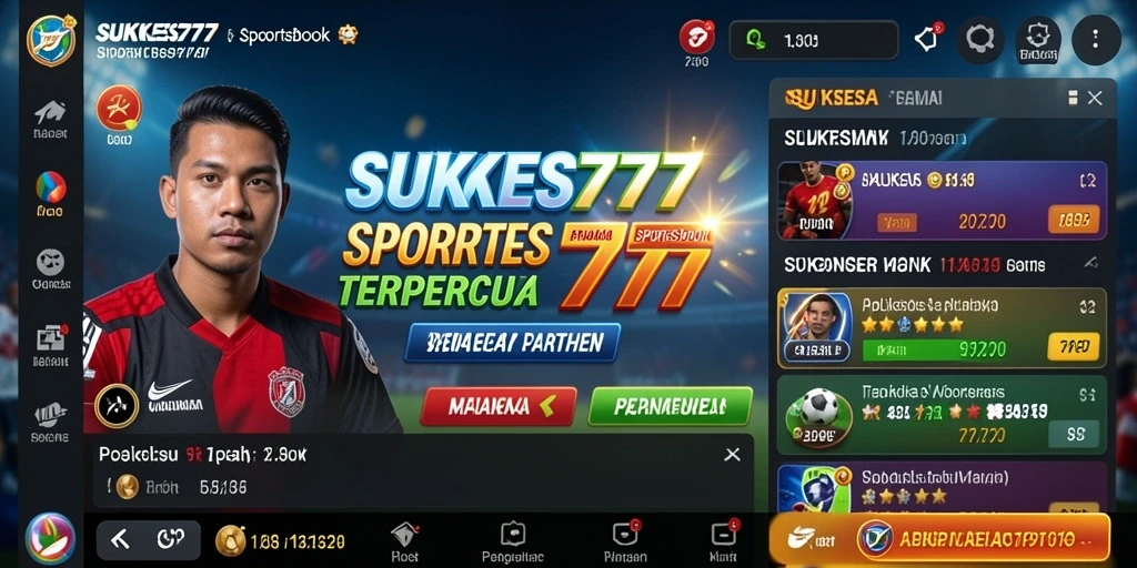 Tampilan gameplay menarik dalam SUKSES777 yang menunjukkan aksi taruhan.