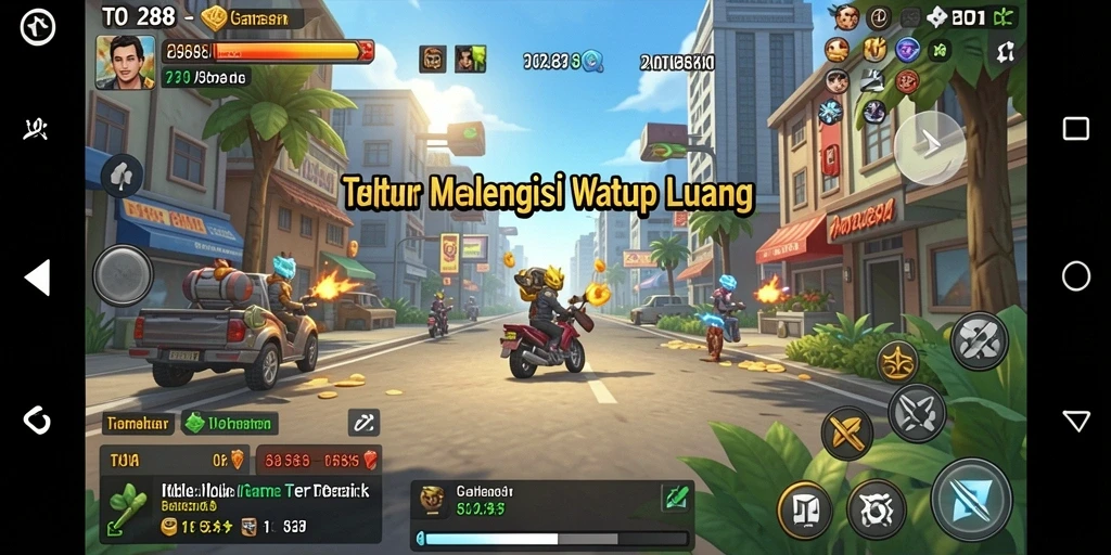 Tampilan gameplay TO288 yang menarik dan penuh warna.